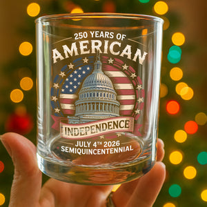250 Years Of America Whiskey Glass TH10 894657