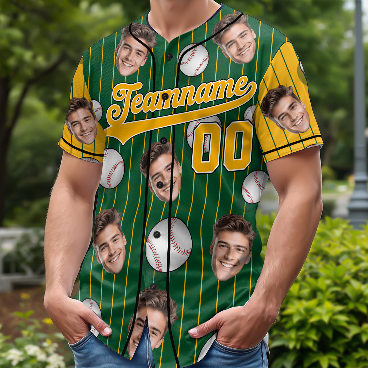 Custom Team Name Number Baseball Jersey Shirt Custom Photo Gift For Baseball Lover CH07 896180