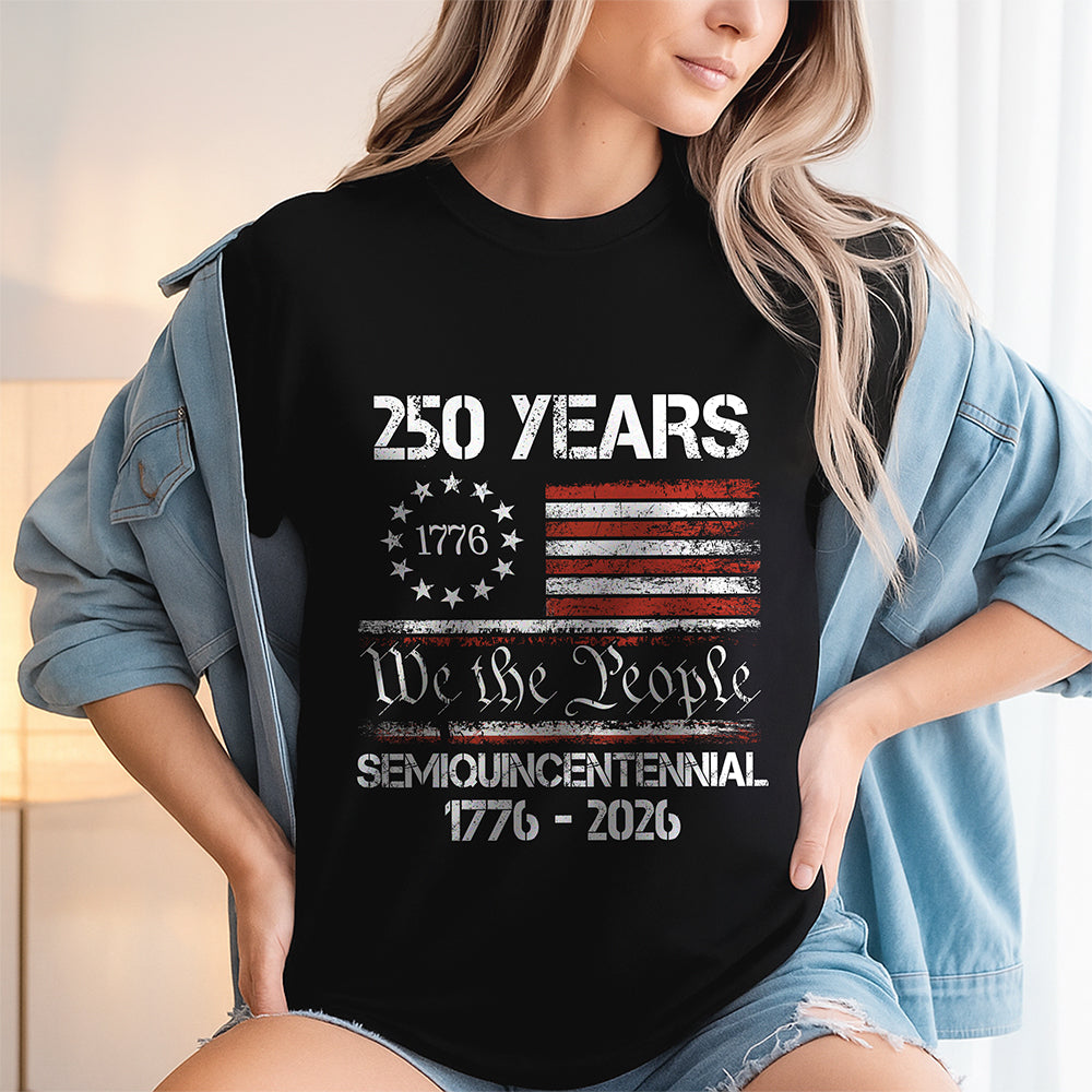 America’s 250th Anniversary United States Semiquincentennial Dark Shirt HO82 900338