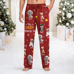 This Daddy Belongs To Dogs - Personalized Pajamas TH10 896689