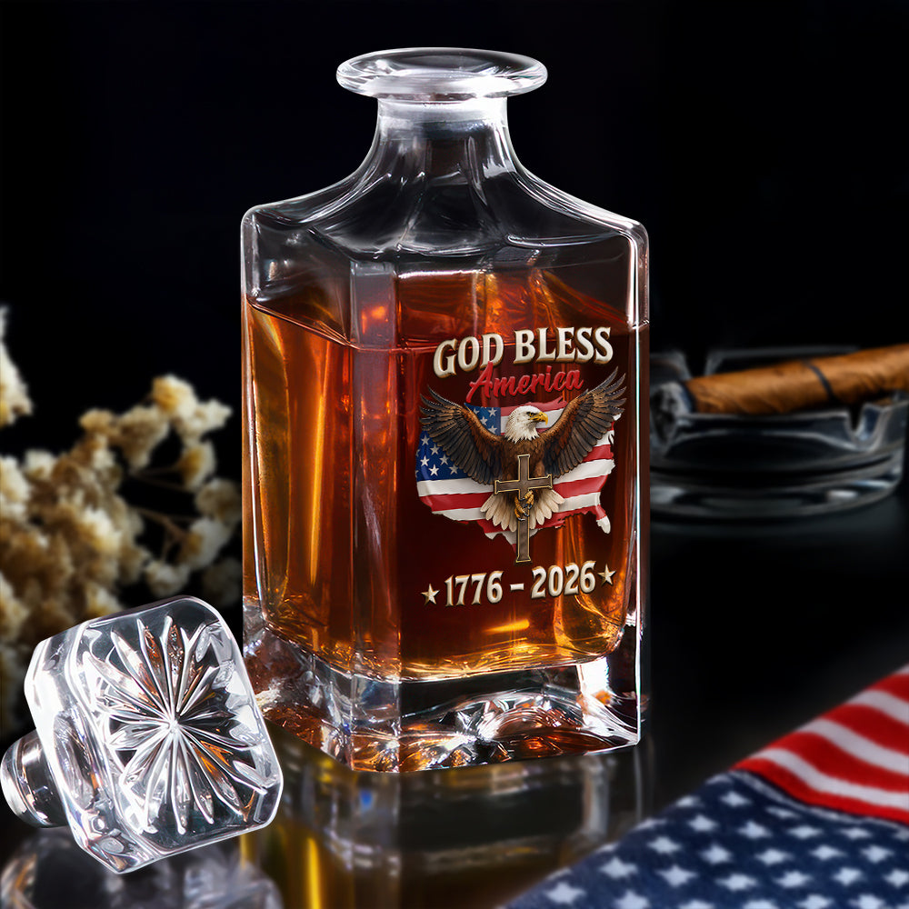 God Bless America 250 Years 1776 - 2026 Decanter TH10 898529