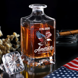 Celebrate 250 Years of America USA Anniversary 1776-2026 Decanter HO82 894518