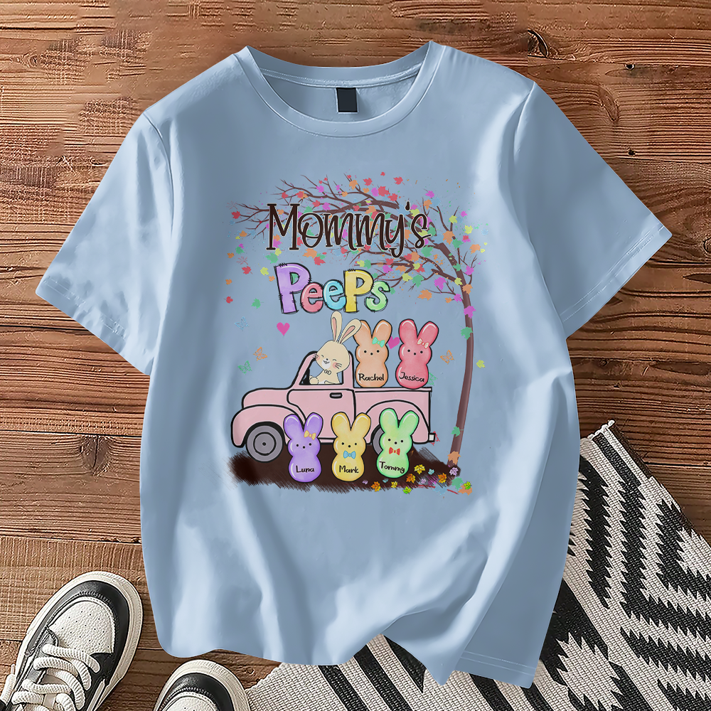 Personalized Gift For Grandma Tree Easter With Kid Shirt LM32 893175