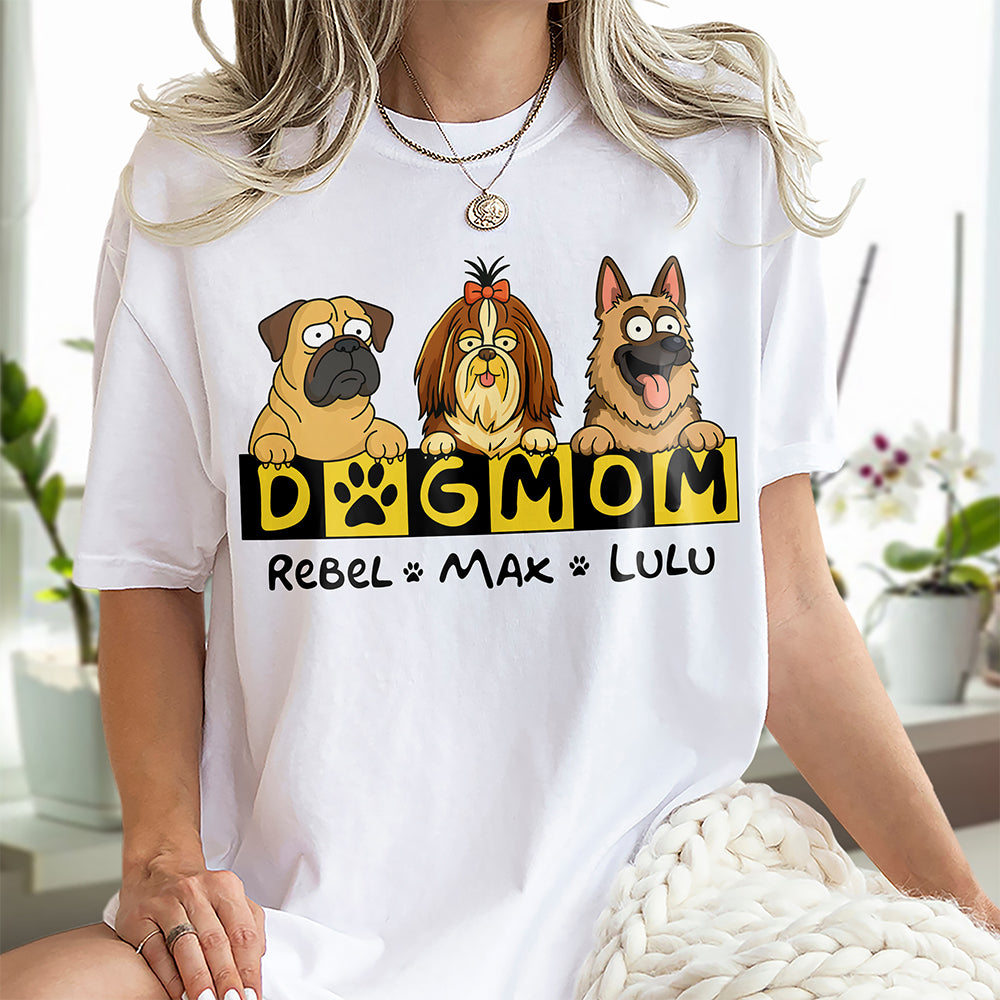 Custom Dog Mom Shirt For Dog Lover TH10 892671