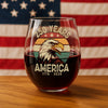 USA 250 Years Wine Glass TH10 894621