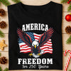 250 Years of Freedom America Patriotic Eagle Flag Dark Shirt HA75 897136