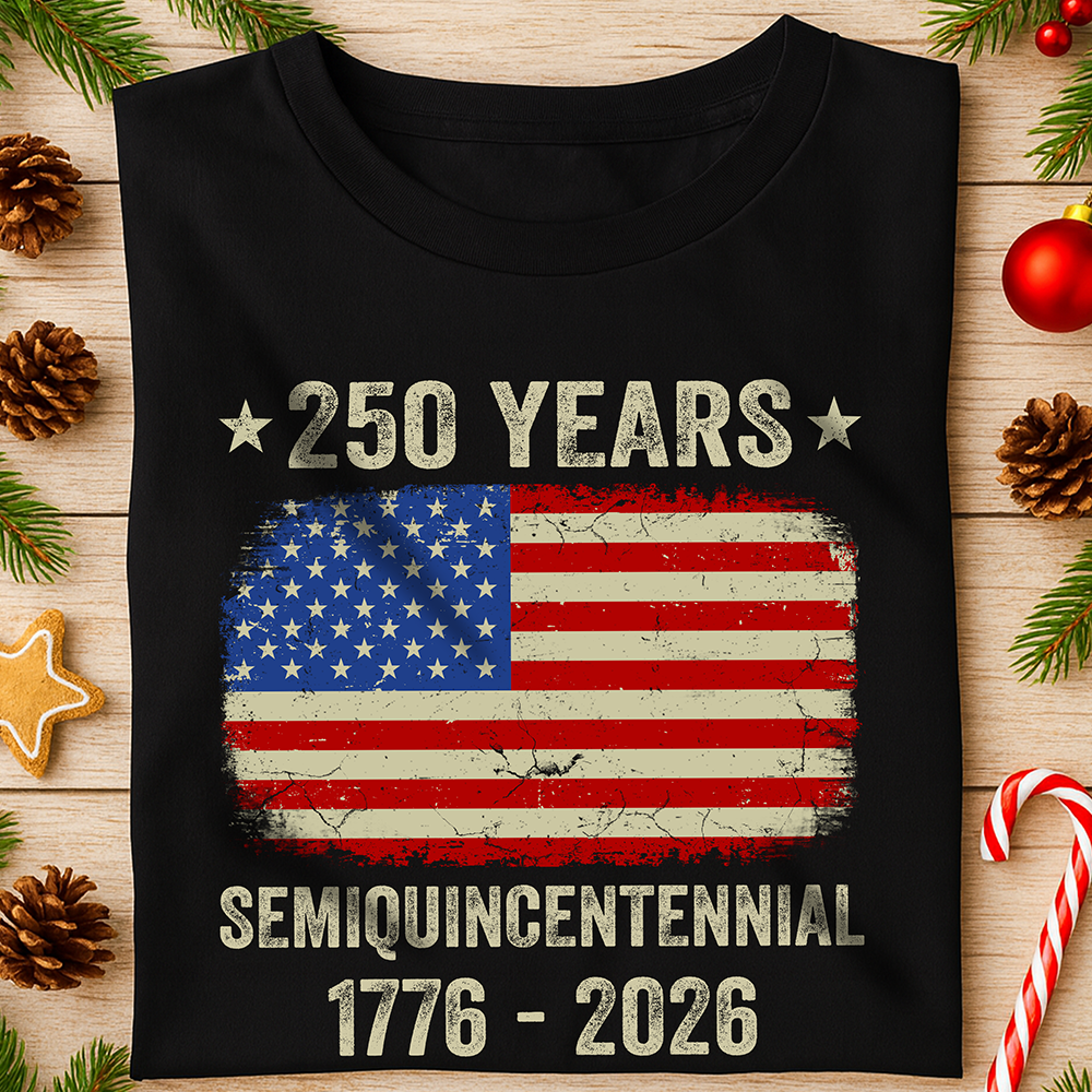 Celebrate 250th Anniversary United States Semiquincentennial Dark Shirt HO82 894776