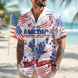 America 250 Years Of Freedom Hawaiian Shirt TH10 894931