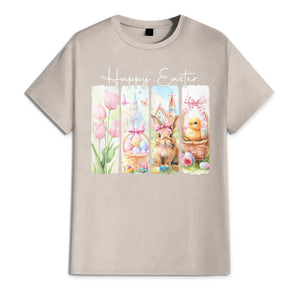 Happy Easter White Bunny T-Shirt LM32 893115