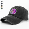 Charlie Kirk - Live Free Or Die Washed Denim Baseball Cap HO82 65792