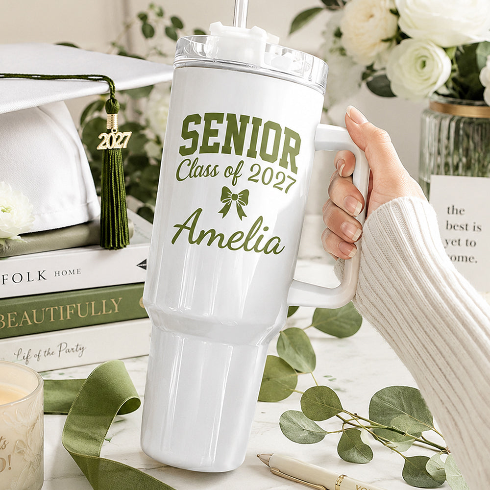 Personalized Name Senior Class of 2027 Tumbler 40oz Senior Gift HA75 919102