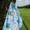 Custom Face Kid Best Dad By Par Funny Golf Towel HA75 892574