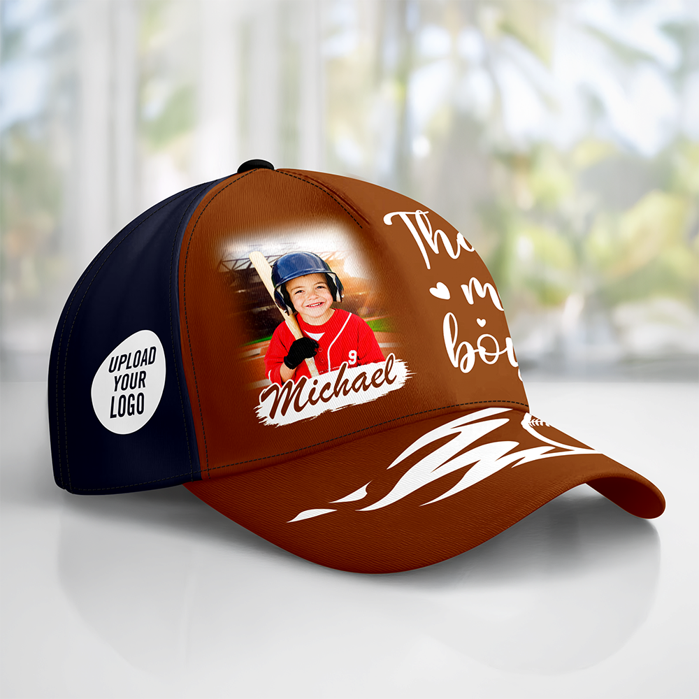 Personalized I Will Always Be Your Biggest Fan Custom Photo Classic Cap GameDay Gift For Football, Baseball, Soccer Family CH07 895826