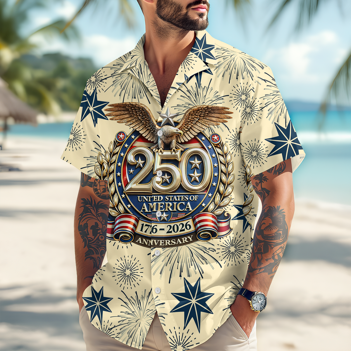 America 1776 - 2026 Hawaii Shirt TH10 898617