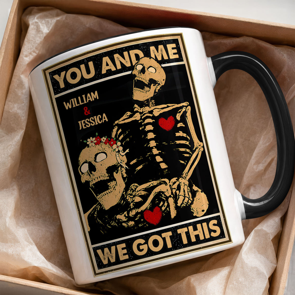 Personalized You And Me We Got This Couple Mug – Personalized Halloween Gift for Him, Her HO82 903522