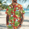 Custom Funny Golfer Face Tropical Hawaiian Shirt - Personalized Gift for Golfer LM32 897489