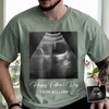 Custom Ultrasound Photo Happy Father's Day Comfort Shirt  - Personalized New Dad Gift CH07 911514