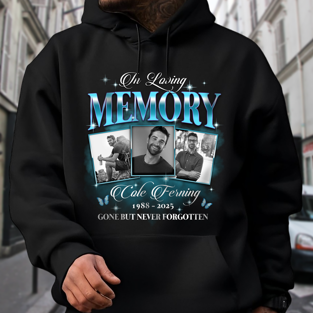 Custom Photo In Loving Memory Sympathy Gift Loss Of Loved One - Personalized Photo Memorial Shirt CH07 896382