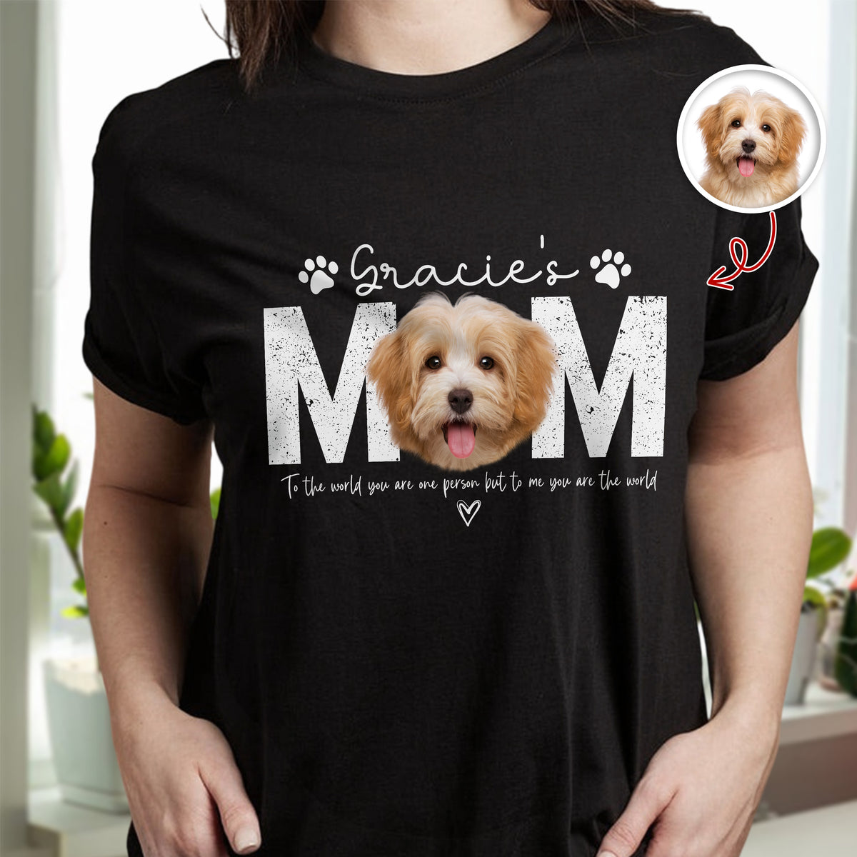 Custom Photo Dog Dad Dark Shirt Fathers Day Gift For Dog Cat Owner HA75 921376