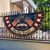 We The People US 250th Anniversary 1776–2026 Non-Pleated Fan Flag CH07 911822