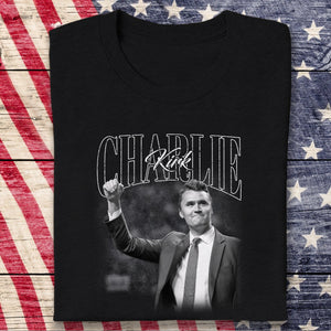 Charlie Kirk A True Hero Retro Style Dark Shirt HO82 65782