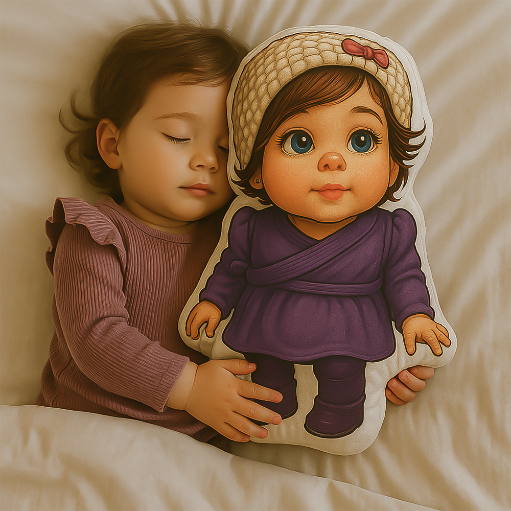 Custom Cartoon Photo Shaped Pillow Gift For Family CH07 895784