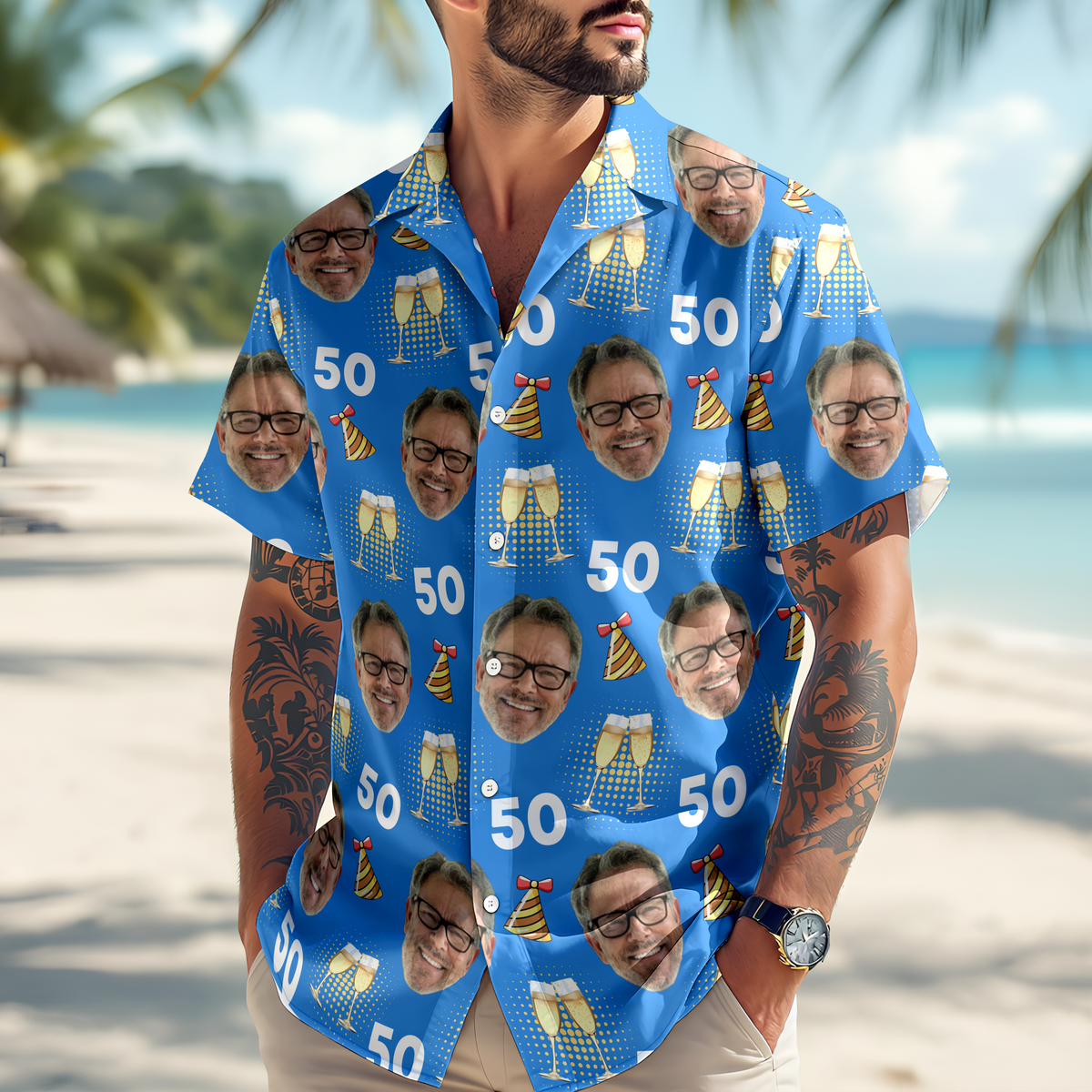 Personalized Matching Family Birthday Hawaii Shirt CH07 895714