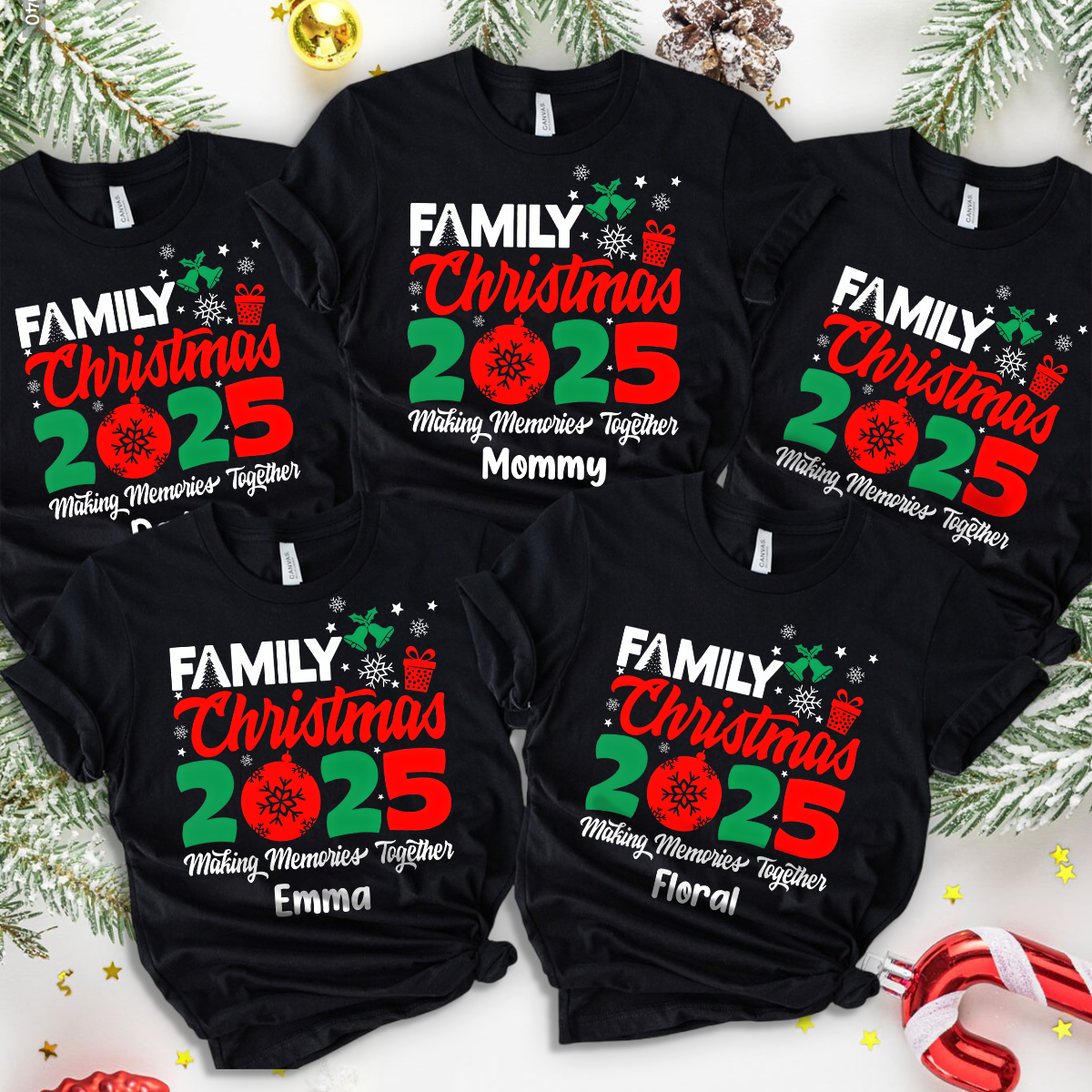 Family Christmas - Personalized Shirt Gift For Family HO82 900038