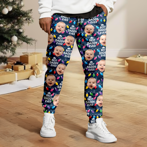 Best Mom Dad Ever Christmas Light - Personalized Sweatpants CH07 899396