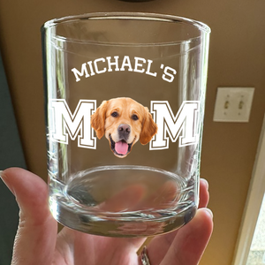 Custom Photo Dog Cat - Dad Mom Whiskey Glass HA75 892456