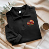 Custom Vintage Retro Car Personalized Printed Quarter Zip Gift For Car Lovers HA75 898610