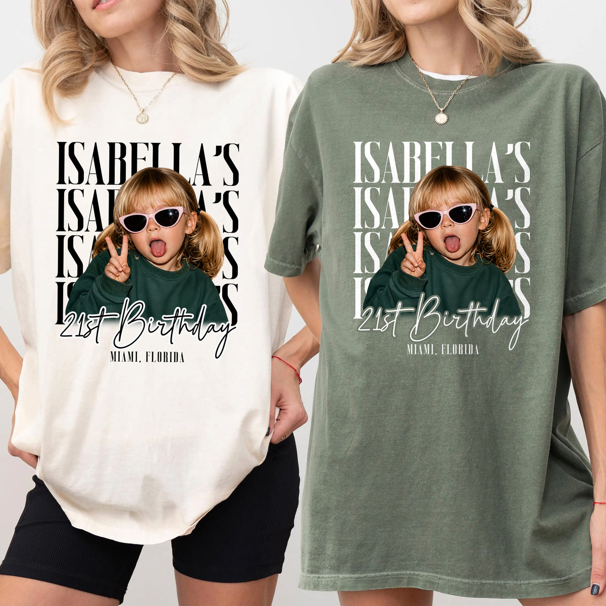 Custom Photo Birthday Vintage Comfort Shirt - Personalized Birthday Gift HA75 921982