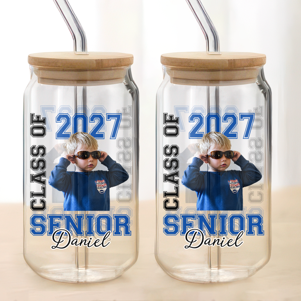 Custom Photo Senior 2027 Back To School Gift For Senior Students HA75 922092