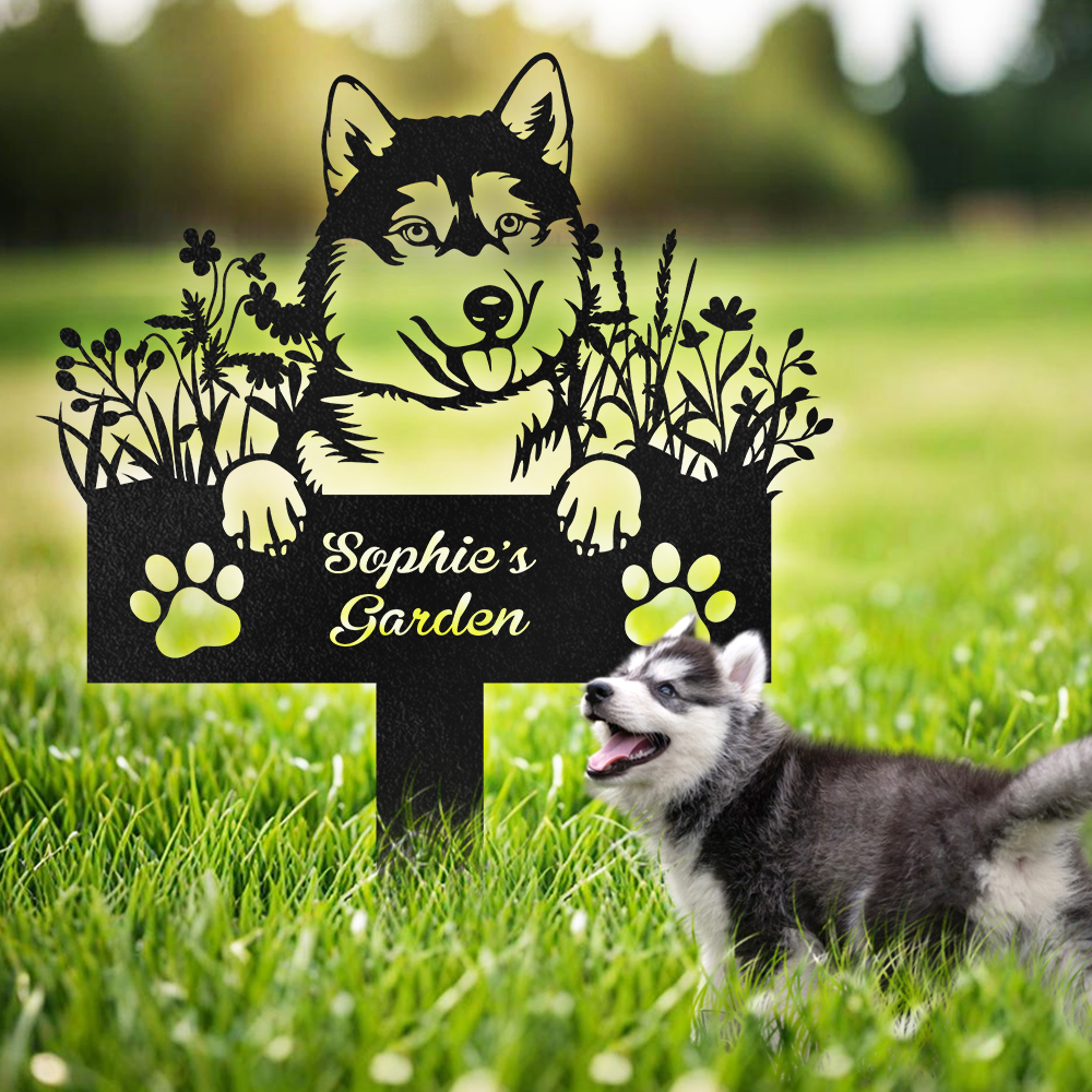 Personalized Dog Garden Stake Funny Gift For Dog Lovers CH07 896176