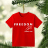 We Stand Charlie Kirk Freedom Memorial Acrylic Ornament LM32 65801