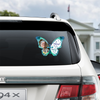 Custom Photo Always Loved Never Forgotten Forever Missed Memorial Car Window Decal Sticker HO82 901102