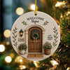 Personalized Welcome Home Ceramic Ornament , Christmas Decoration HO82 903602