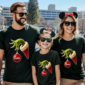 Custom Family Name Funny Christmas Family Matching Shirt CH07 899352