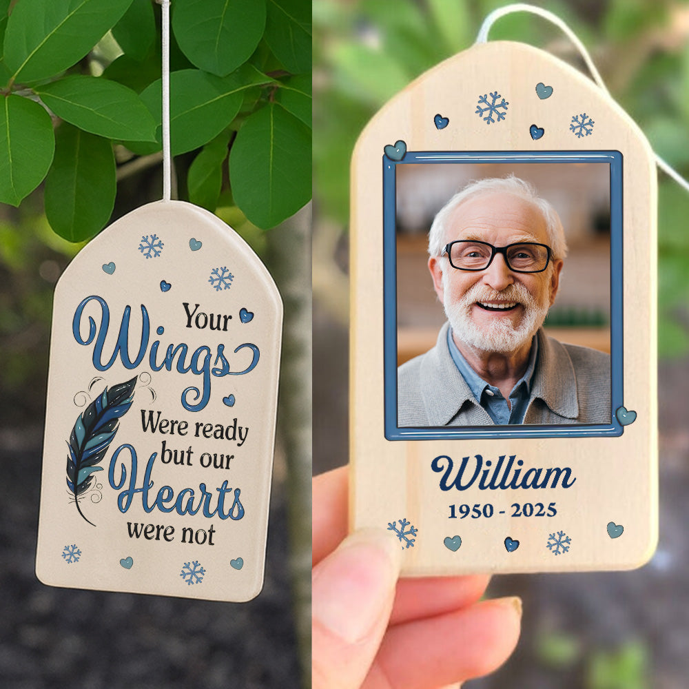 Custom Photo Gone But Never Forgotten Wind Chimes LM32 895095