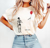 Skeleton Lost Balloon - Well Shit Funny Skeleton Comfort Shirt Dark Humor Halloween Shirt CH07 180422