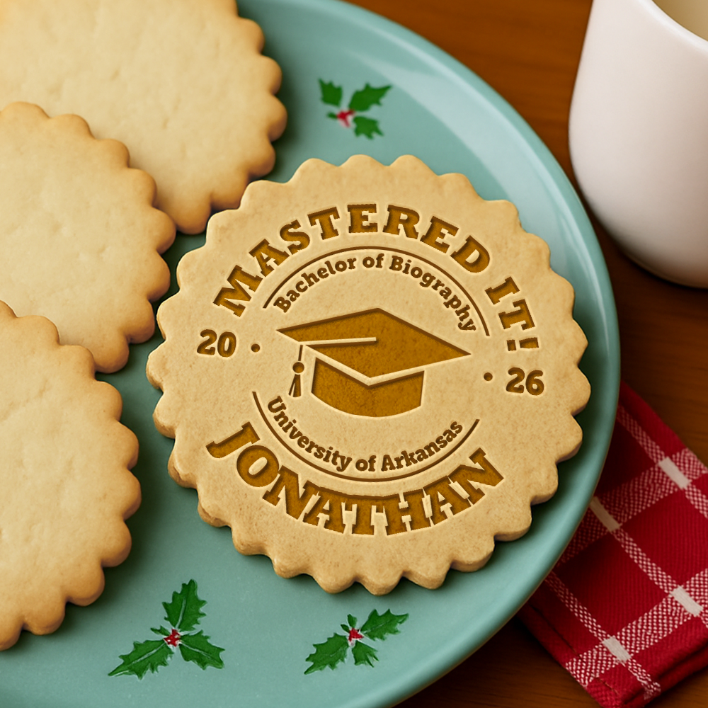 Custom Photo Mastered It! Cookie Stamp Gift For Graduation Day HO82 900686