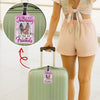 Custom Photo Best Traveled With Friends Personalized Luggage Tag Holiday Vacation Gift, Gift For Best Friends, BFF HA75 892666
