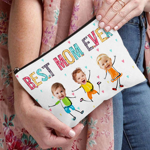 Custom Photo Best Mom Ever Mother's Day Cosmetic Bag TH10 892587