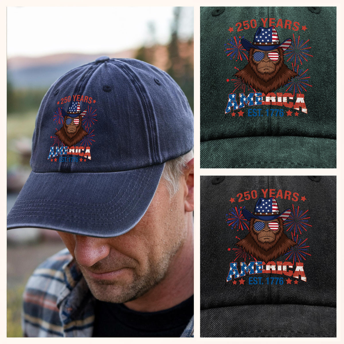 America 250 Years Baseball Cap TH10 894631