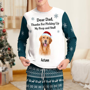 Custom Dog Photo Thanks For Picking Up My Poop and Stuff Sleepwear CH07 899126
