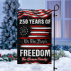 Personalized USA 250 Years of Freedom 1776 2026 We The People Patriotic Garden Flag HO82 900910