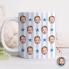 Custom Stripe Baby Photo Mug Cute Gift for Mom Dad & Family CH07 911540
