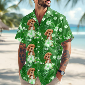 Custom Photo Summer Hawaiian Shirt Perfect For Vacations & Gifts LM32 893749