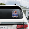 Personalized Pawty In The USA 250 Years Of Freedom Car Window Decal Sticker TH10 169435