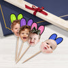 Custom Photo Favorite Peep For Easter Day Cupcake Topper TH10 892517
